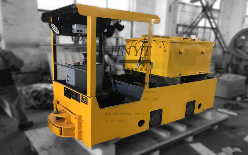 陜西2.5噸鋰電池湘潭電機(jī)車發(fā)往海外